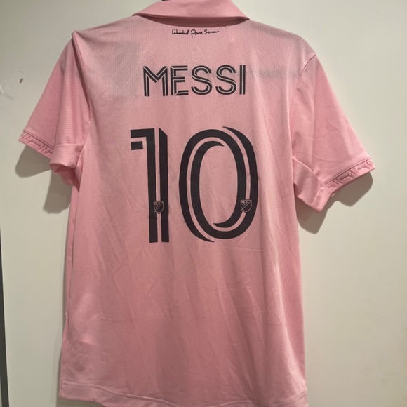 NWT (S) MESSI #10 INTER MIAMI CF 22/23 HOME AUTHENTIC JERSEY - Picture 2 of 3